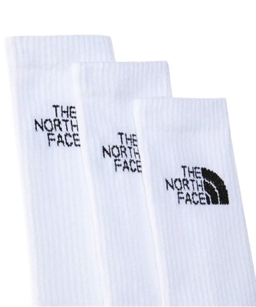 THE NORTH FACE（ザノースフェイス）の「THE NORTH FACE ソックス クルー 3足組（ソックス/靴下・メンズ・ホワイト/ブラック/その他1/その他・LARGE/MEDIUM）」の5枚目の写真