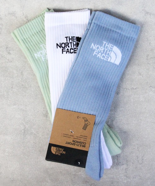THE NORTH FACE（ザノースフェイス）の「THE NORTH FACE ソックス クルー 3足組（ソックス/靴下・メンズ・ホワイト/ブラック/その他1/その他・LARGE/MEDIUM）」の11枚目の写真