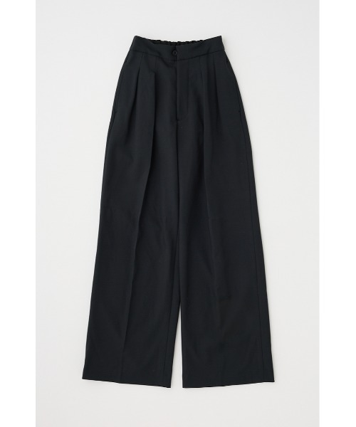 M_（エムアンダーバー）の「【M_】【セットアップ対応】RE POLYESTER TWO TUCK パンツ（スラックス・レディース・ライトカーキ/ブラック/カーキ・1/2）」の13枚目の写真