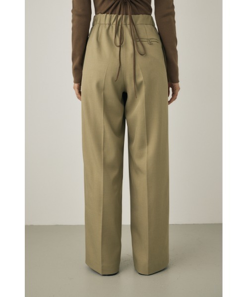 セール】【M_】【セットアップ対応】RE POLYESTER TWO TUCK パンツ