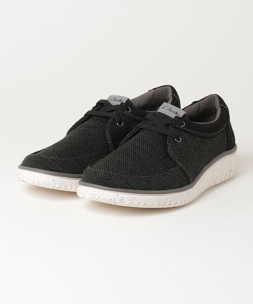 CLARKS テキスタイル 軽量 スニーカー ニット レザー CLARKS テキスタイル 軽量 スニーカー ニット レザー スニーカー