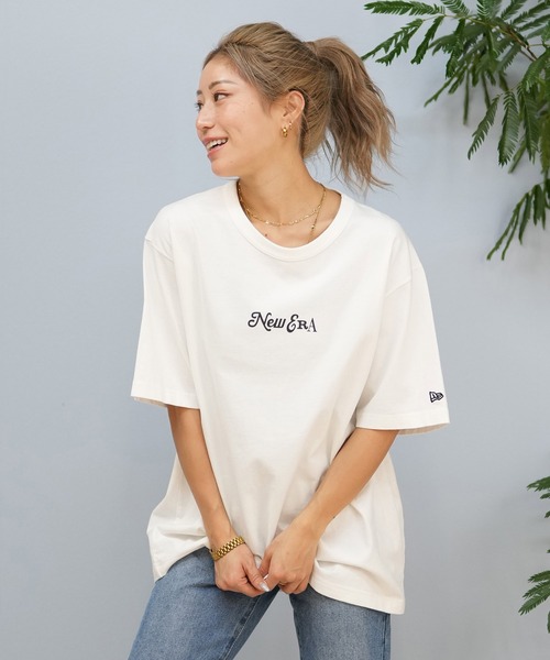NEW ERA（ニューエラ）の「【ユニセックス】NEW ERA/ニューエラ オーバーサイズ/バックプリントTシャツ 14410031/14410032（Tシャツ/カットソー・レディース・ホワイト/ブラック・XL）」の3枚目の写真