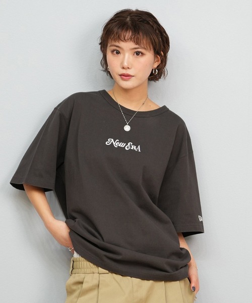 NEW ERA（ニューエラ）の「【ユニセックス】NEW ERA/ニューエラ オーバーサイズ/バックプリントTシャツ 14410031/14410032（Tシャツ/カットソー・レディース・ホワイト/ブラック・XL）」の8枚目の写真