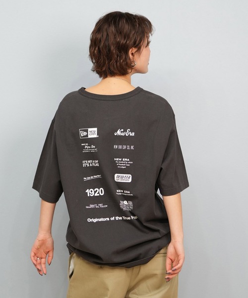 NEW ERA（ニューエラ）の「【ユニセックス】NEW ERA/ニューエラ オーバーサイズ/バックプリントTシャツ 14410031/14410032（Tシャツ/カットソー・レディース・ホワイト/ブラック・XL）」の10枚目の写真