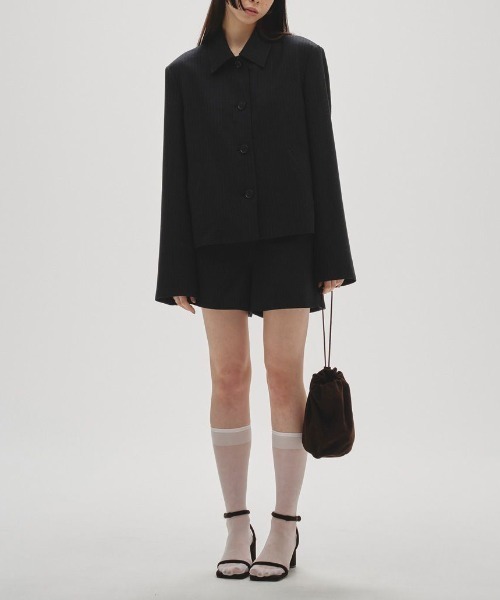 TODAYFUL/トゥデイフル】Wool Soutiencollar Jacket/ウールステン