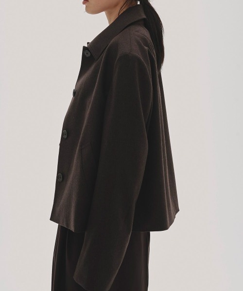 TODAYFUL/トゥデイフル】Wool Soutiencollar Jacket/ウールステン