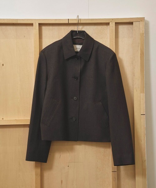 TODAYFUL/トゥデイフル】Wool Soutiencollar Jacket/ウールステン