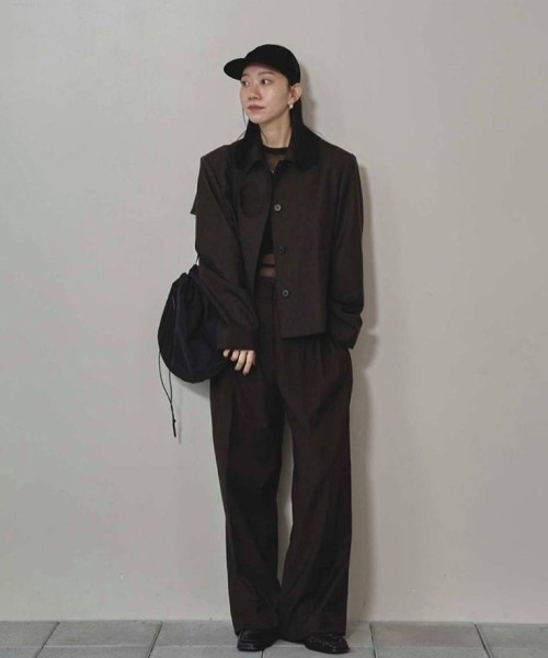 TODAYFUL/トゥデイフル】Wool Soutiencollar Jacket/ウールステン