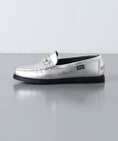 驚きの価格 別注】＜Paraboot＞BIT シルバーカラー ローファー（ローファー 靴