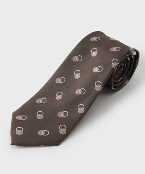 THE SHOP TK （ザ ショップ ティーケー ）の「マルチドット柄ネクタイ（ネクタイ・メンズ・ブルーグリーン/ダークブラウン系/ネイビー系・00）」の8枚目の写真