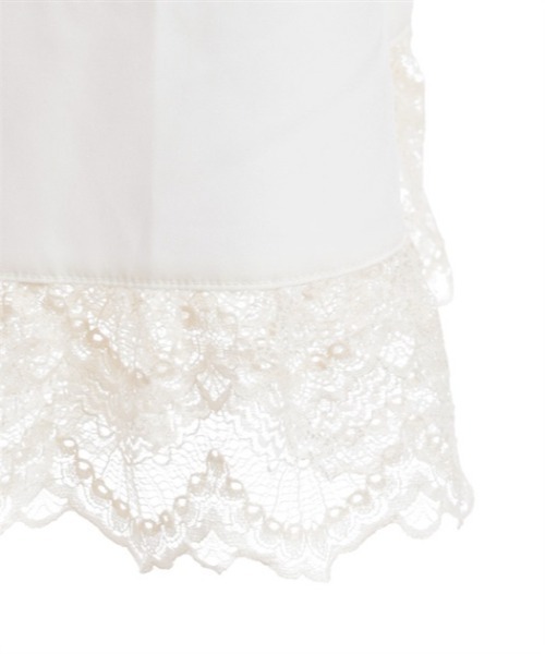 axes femme POETIQUE（アクシーズファムポエティック）の「シアーチェックティアードスカート（スカート・レディース・ピンク/ブラック/クリーム・MEDIUM）」の13枚目の写真