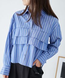 le.coeur blanc | ティアードフリルシャツ(シャツ/ブラウス)