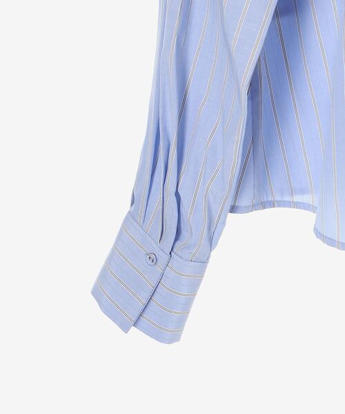 le.coeur blanc（ルクールブラン）の「ティアードフリルシャツ（シャツ/ブラウス・レディース・オフホワイト/ブルー系その他2/ブルー系その他3・38）」の12枚目の写真