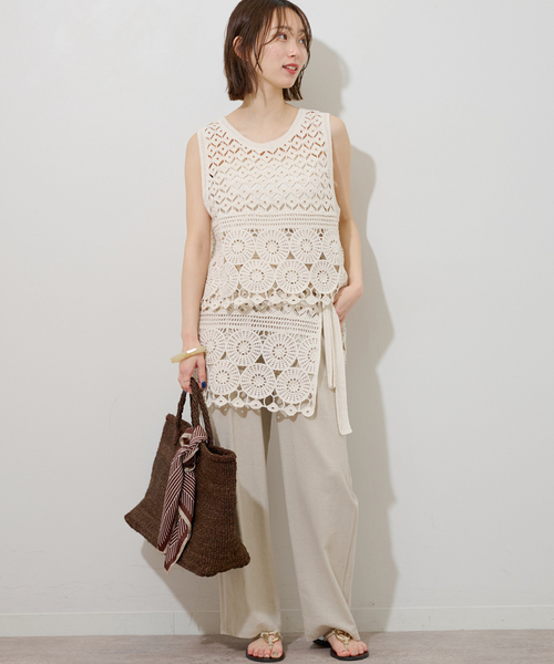 セール】クロシェレースベスト（ニット/セーター）｜JOURNAL STANDARD