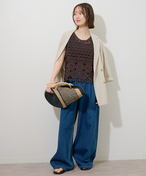 セール】クロシェレースベスト（ニット/セーター）｜JOURNAL STANDARD