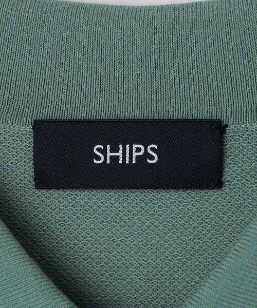 SHIPS(シップス)の「SHIPS:〈手洗い可能/抗菌防臭〉16ゲージ インレイ ロングスリーブ ポロニット(ニット/セーター・メンズ・ライトグレー/ネイビー/グリーン・SMALL/MEDIUM/LARGE/X-LARGE)」の22枚目の写真