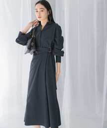 URBAN RESEARCH ROSSO WOMEN（アーバンリサーチ　ロッソ）の「ラップデザインスキッパーワンピース（ワンピース）」