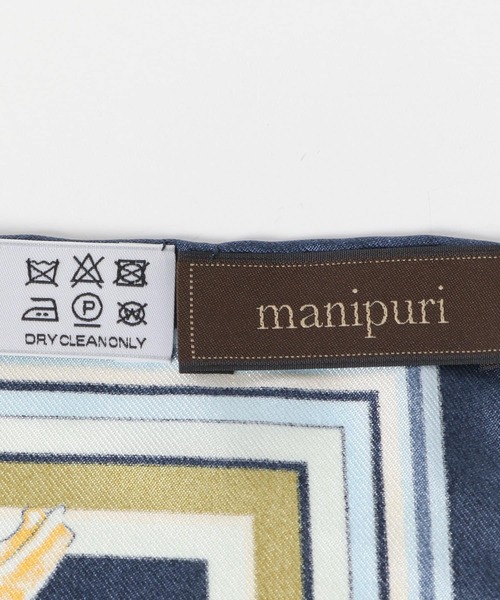 manipuri（マニプリ）の「manipuri　65スプリングスプリング（バンダナ/スカーフ・レディース・ネイビー・-）」の7枚目の写真