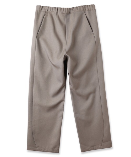 JIEDA（ジエダ）の「WOOL TECH EASY SLACKS（スラックス・メンズ・カーキ/ブラック・1/2）」の4枚目の写真