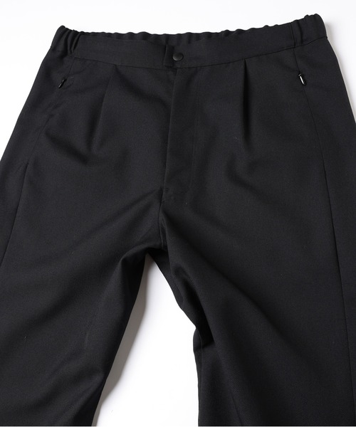 JIEDA（ジエダ）の「WOOL TECH EASY SLACKS（スラックス・メンズ・カーキ/ブラック・1/2）」の5枚目の写真
