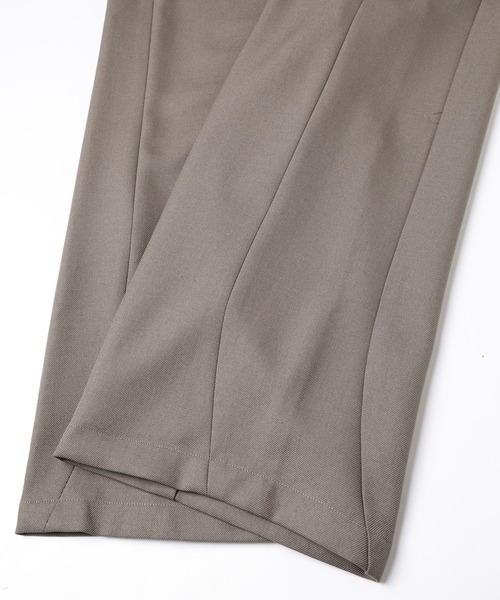 JIEDA（ジエダ）の「WOOL TECH EASY SLACKS（スラックス・メンズ・カーキ/ブラック・1/2）」の14枚目の写真