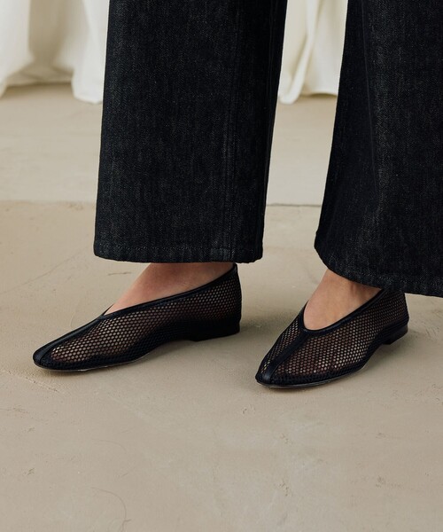 DES PRES メッシュフラットシューズ（バレエシューズ）｜DES PRES（デ