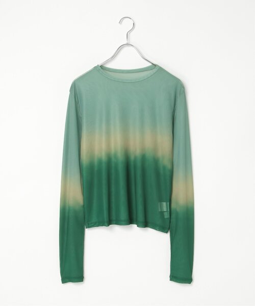 セール】グラデーションクルーネックロンT（Tシャツ/カットソー