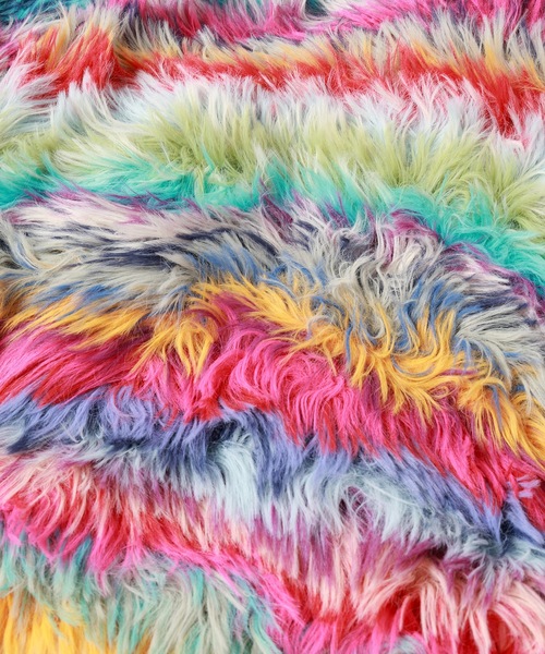 amok（アモク）の「MULTI BORDER KNIT CARDIGAN（カーディガン/ボレロ・メンズ・マルチ/ブラウン・S/M）」の13枚目の写真