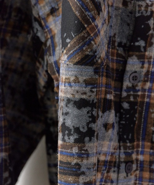 セール】Vintage Check Shirt/ヴィンテージ風チェックシャツ