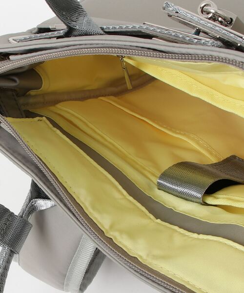 NATURAL BEAUTY（ナチュラルビューティー）の「【 NATURAL BEAUTY BAG & WALLET 】 エール リュック バックパック ビジネス A4サイズ対応（バックパック/リュック・レディース・グレー/ブラック/ネイビー/グレー系その他・FREE）」の9枚目の写真