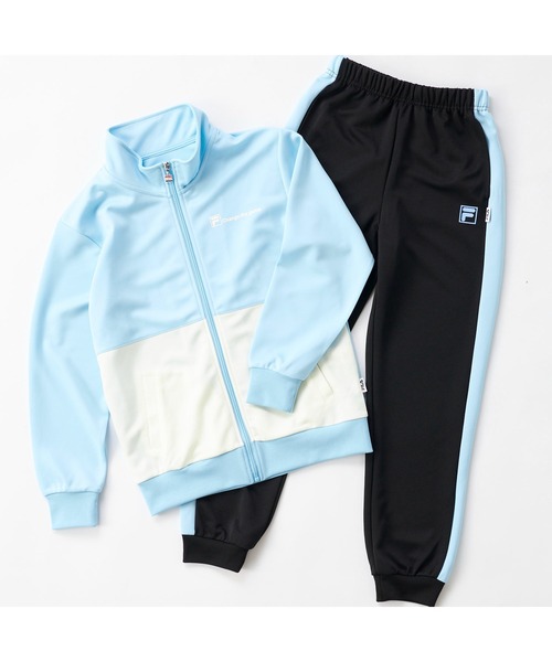 新品　F IＬAの上下ジャージ セール】FILA フィラ ジャージ 上下セット 切替 バイカラー ブランド