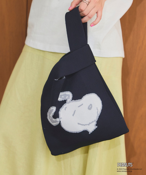 セール】【PEANUTS/ピーナッツ】SNOOPY/スヌーピー ミニトート