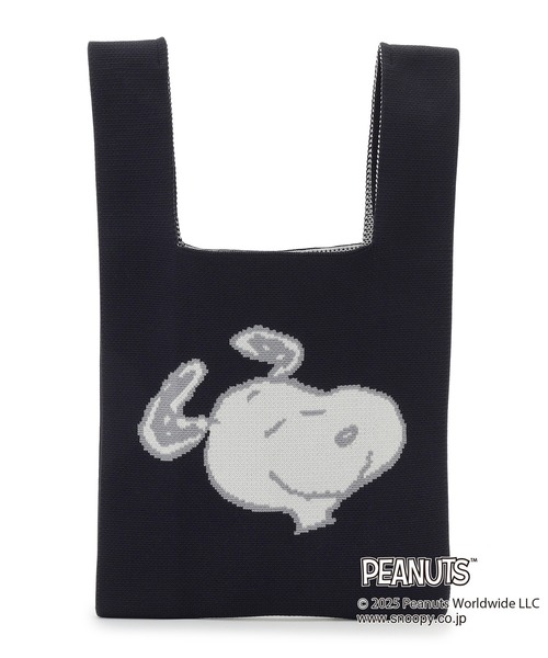cross marche(クロスマルシェ)の「【PEANUTS/ピーナッツ】SNOOPY/スヌーピー ミニトートバッグ(トートバッグ・レディース・ネイビー/カーキ・FREE)」の17枚目の写真