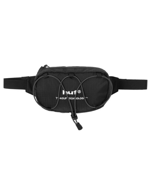 HUF(ハフ)の「HUF eightynine LOGO FANNY PACK / HUF ハフ ショルダーバッグ 1L(ボディバッグ/ウエストポーチ・メンズ・ブラック・O/S)」の13枚目の写真
