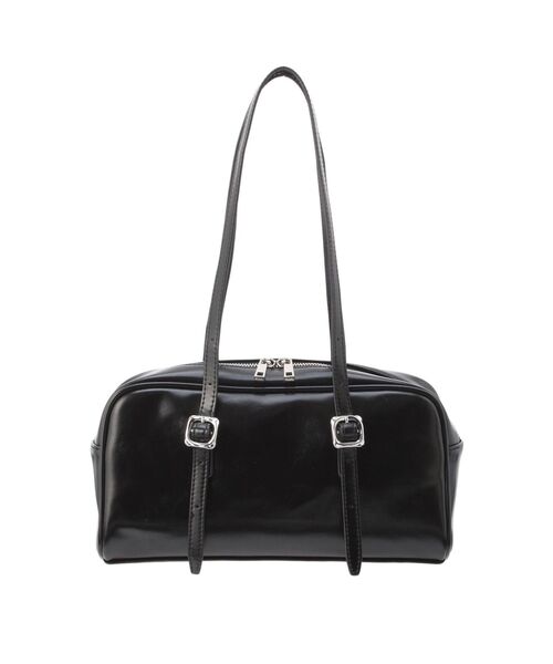 EMODA（エモダ）の「ダブルベルトワイドバッグ（ハンドバッグ・レディース・ブラック/ネイビー・FREE）」の13枚目の写真