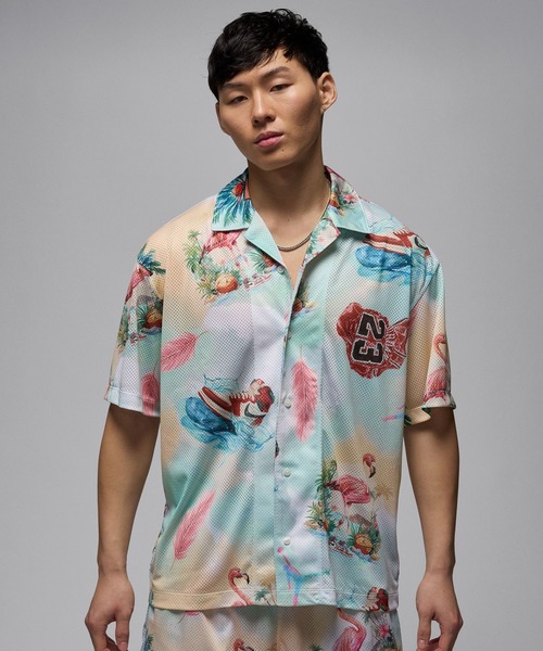 大人気 NIKE J SMR PK AOP CAMP TOP 大胆プリントでインパクト◎ 大人気 NIKE J SMR PK AOP CAMP TOP 大胆プリントでインパクト