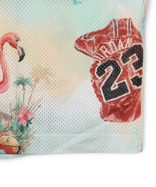 大人気 NIKE J SMR PK AOP CAMP TOP 大胆プリントでインパクト◎ JORDAN BRAND M J ESS SMR PK AOP CAMP TOP / ジョーダン