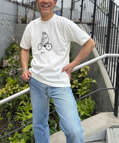 NOLLEY'S（ノーリーズ）の「【STONEWOLD】yei プリントTシャツ 25SS（T