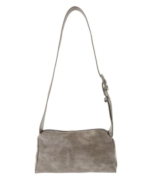 Green　Parks（グリーンパークス）の「andmikka.ヴィンテージ風ベルトショルダー（ショルダーバッグ・レディース・グレー/アイボリー/ダークブラウン・FREE）」の12枚目の写真