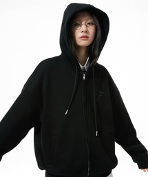 【新品】　WESTBOY ウエストボーイ　ワイドショート ダブルジップパーカー WESTBOY パーカー ワイドショート ダブルジップパーカー 重ね着