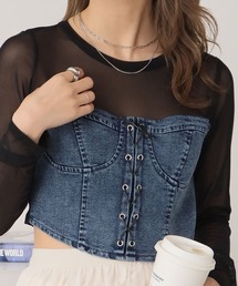 コルセット」に該当するTシャツ/カットソーファッション通販