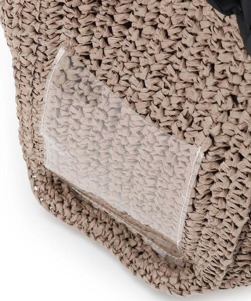 Sunauna(スーナウーナ)の「◆【持ち手フリルリボン】ペーパーバッグ(トートバッグ・レディース・ナチュラル/ブラウン・00)」の10枚目の写真