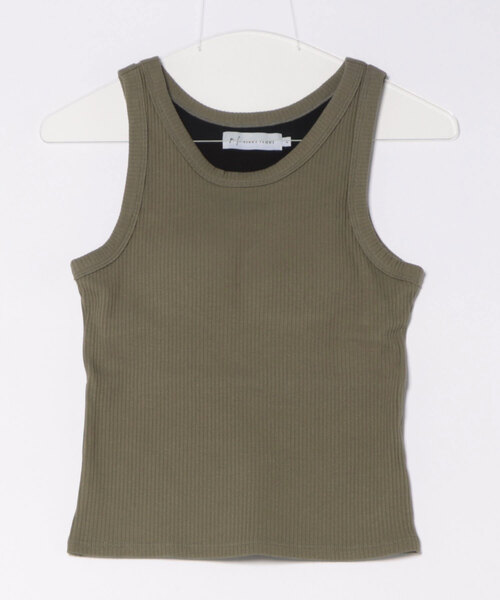 ムラサキスポーツ（ムラサキスポーツ）の「RIKKA FEMME/リッカファム カップ付き/タンクトップ RF25SS03（タンクトップ・レディース・イエロー/ブラック/カーキ・FREE）」の21枚目の写真