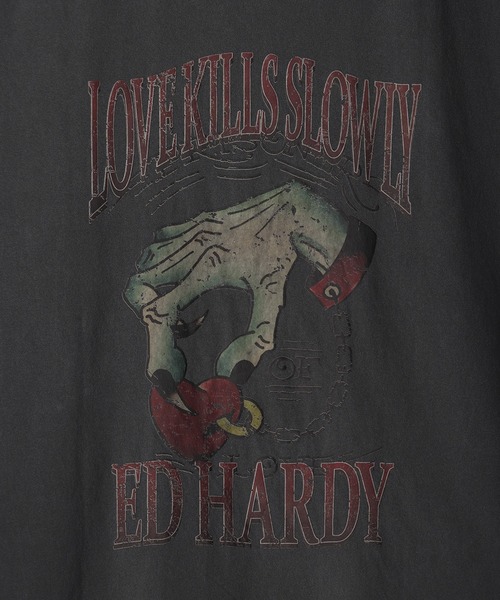 Ed Hardy タンクトップ ED HARDY エドハーディー ピグメント
