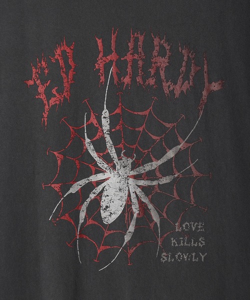 Ed Hardy（エドハーディー）の「EdHardy ピグメント加工 ビッグシルエット ノースリーブ Tシャツ（タンクトップ・メンズ・チャコール/グレー系その他2/グレー系その他4/グレー系その他/チャコールグレー/グレー系その他3・L/XL/M）」の18枚目の写真