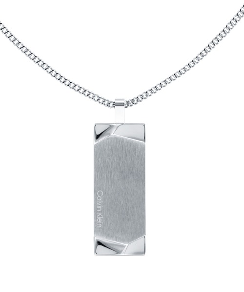 Calvin Klein(カルバン・クライン)の「【Calvin Klein】 カルバンクライン MAGNIFY ネックレス メンズ(ネックレス・メンズ・シルバー・FREE)」の1枚目の写真