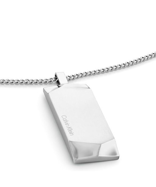 Calvin Klein(カルバン・クライン)の「【Calvin Klein】 カルバンクライン MAGNIFY ネックレス メンズ(ネックレス・メンズ・シルバー・FREE)」の2枚目の写真
