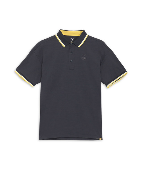 PUMA（プーマ）の「PUMA プーマ メンズ ゴルフ FOG リブ カラー 半袖 ポロシャツ FOG RIB COLOR SS POLO（ポロシャツ・メンズ・ネイビー/オフホワイト/グレー・MEDIUM/SMALL/LARGE/X-LARGE/XX-LARGE）」の6枚目の写真