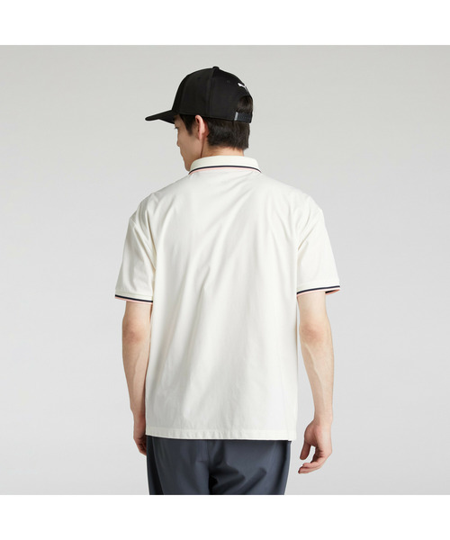 PUMA（プーマ）の「PUMA プーマ メンズ ゴルフ FOG リブ カラー 半袖 ポロシャツ FOG RIB COLOR SS POLO（ポロシャツ・メンズ・ネイビー/オフホワイト/グレー・MEDIUM/SMALL/LARGE/X-LARGE/XX-LARGE）」の14枚目の写真