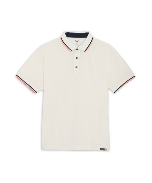 PUMA（プーマ）の「PUMA プーマ メンズ ゴルフ FOG リブ カラー 半袖 ポロシャツ FOG RIB COLOR SS POLO（ポロシャツ・メンズ・ネイビー/オフホワイト/グレー・MEDIUM/SMALL/LARGE/X-LARGE/XX-LARGE）」の16枚目の写真